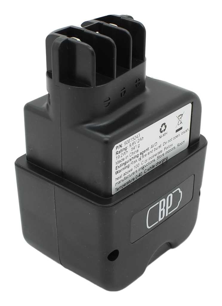Werkzeugakku NiMH 9,6V 2,0Ah ersetzt Metabo 6.30070.00 Werkzeugakku NiMH 9,6V 2,0Ah ersetzt Metabo 6.30070.00