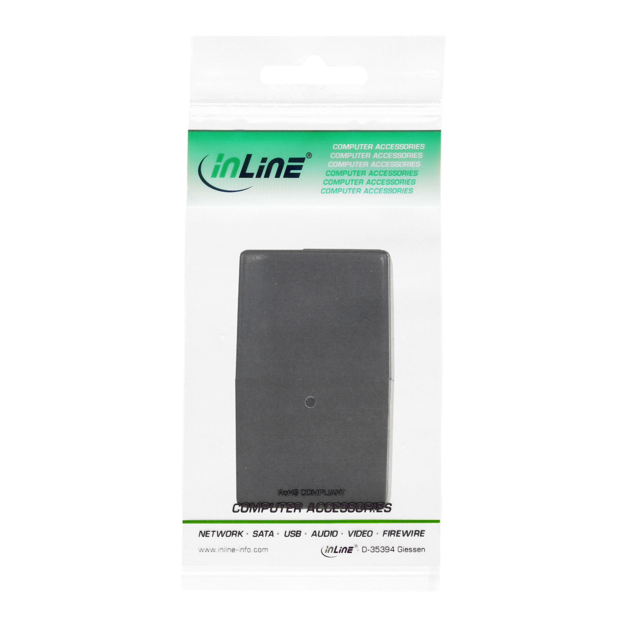 Inline® ISDN Kupplung 2x RJ45 Buchse