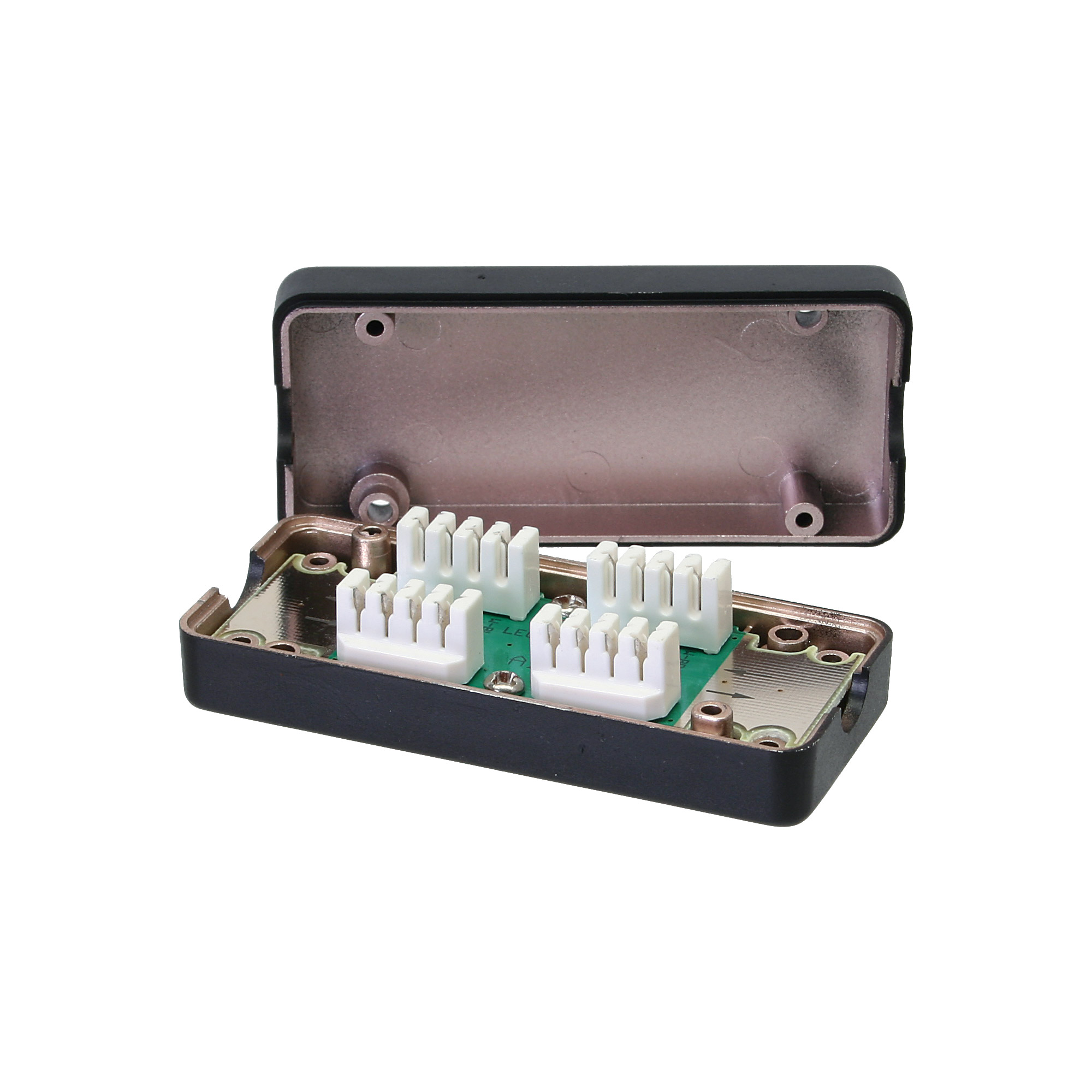 Inline® Verbindungsmodul Cat.6A, mit LSA-Technik, geschirmt bis 600MHz