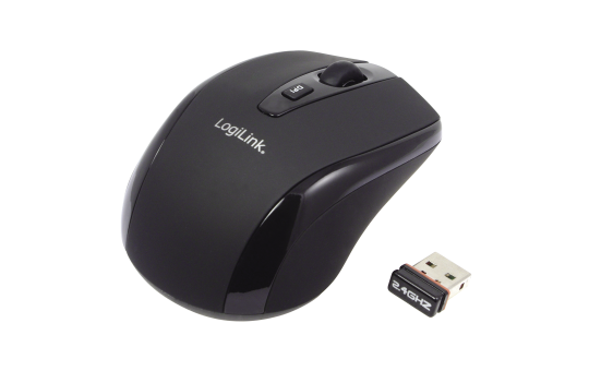 Maus, optisch, Funk, 1.600 dpi, USB