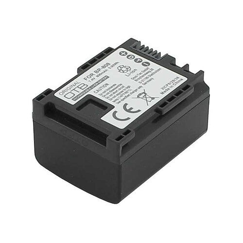Digicam-Akku LiIon 7,4V 800mAh ersetzt Canon HF S200 Digicam-Akku LiIon 7,4V 800mAh ersetzt Canon HF S200