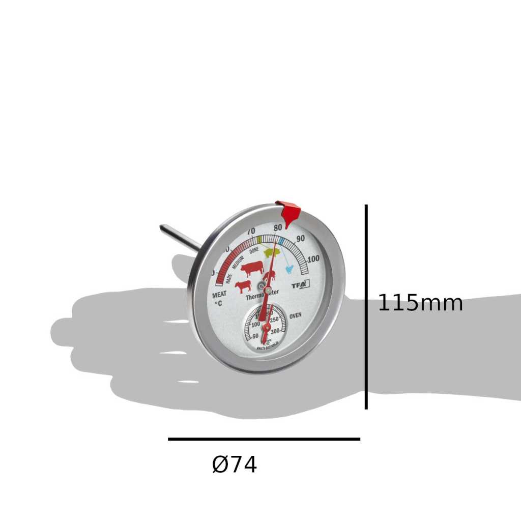 Braten-/ Ofenthermometer 14.1027