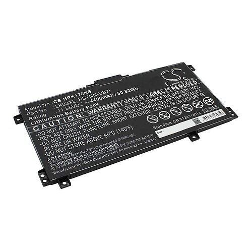 Laptopakku LiIon 11,55V 4400mAh 50,82Wh ersetzt HP LK03XL Laptopakku LiIon 11,55V 4400mAh 50,82Wh ersetzt HP LK03XL