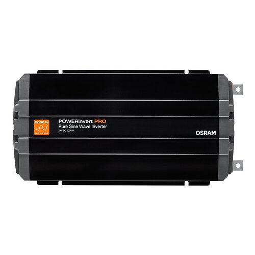 POWERinvert PRO Pure Sine Wave Inverter 24V DC 2000W 1 St. OSRAM