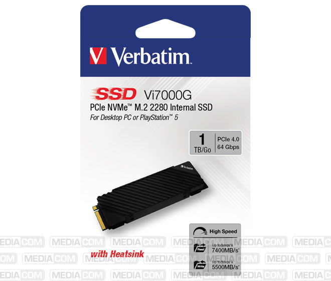SSD 1TB, PCIe 4.0, M.2 2280, NVMe, Vi7000G SSD 1TB, PCIe 4.0, M.2 2280, NVMe, Vi7000G
