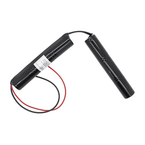 Notleuchtenakku NiCd 7,2V 1800mAh 2x L1x3 Sub-C mit 200mm Kabel Notleuchtenakku NiCd 7,2V 1800mAh 2x L1x3 Sub-C mit 200mm Kabel