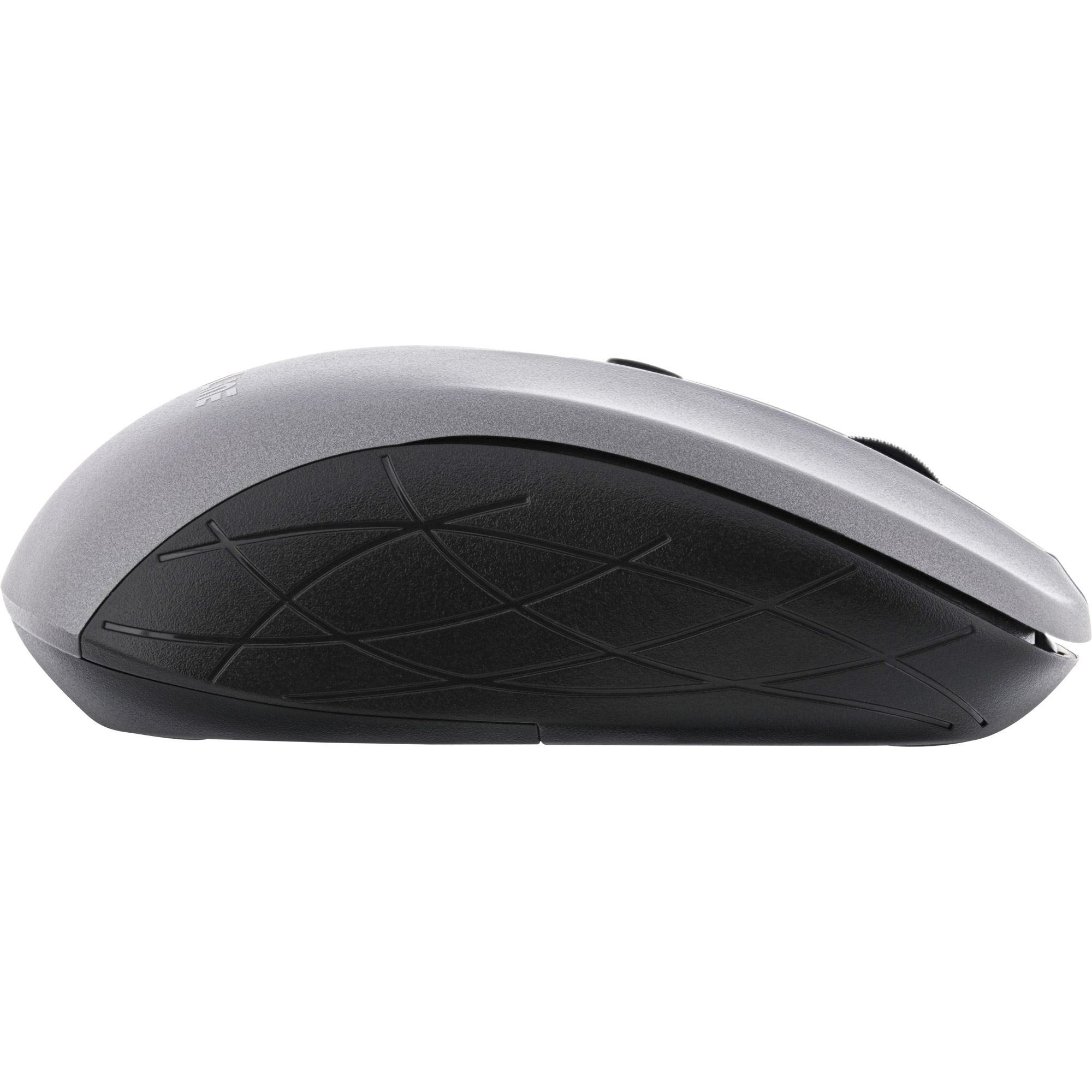 Inline® Maus 3-in-1, Bluetooth + 2x 2.4GHz Funk, 5 Tasten, optisch, grau/schwarz