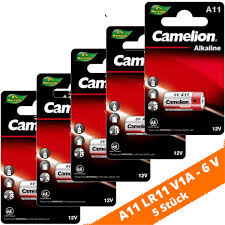 5x Camelion A11 LR1016 LR11A Alkaline 6V Batterie 