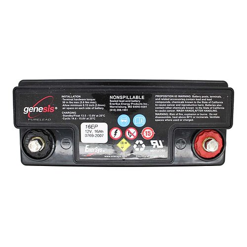 Enersys Genesis 12EP16 G16EP 12V 16Ah 12 EP 16 Enersys Genesis 12EP16 G16EP 12V 16Ah 12 EP 16