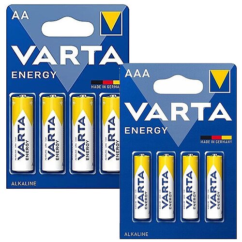 Varta Energy AA Mignon & AAA Micro Alkaline Batterien - 80er Paket Varta Energy AA Mignon & AAA Micro Alkaline Batterien - 80er Paket
