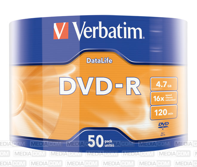 DVD-R 4.7GB/120Min/16x Eco-Pack (50 Disc) DVD-R 4.7GB/120Min/16x Eco-Pack (50 Disc)