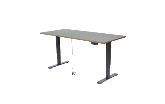 Schreibtisch imstande, Gestell business-b + Platte 140x60cm Ash Schreibtisch imstande, Gestell business-b + Platte 140x60cm Ash