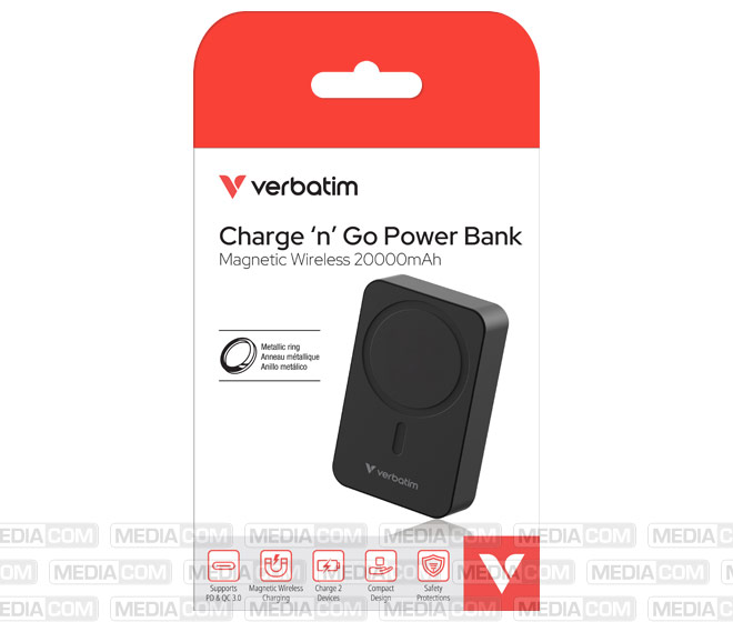 Akku Powerbank, 20.000mAh, schwarz Akku Powerbank, 20.000mAh, schwarz