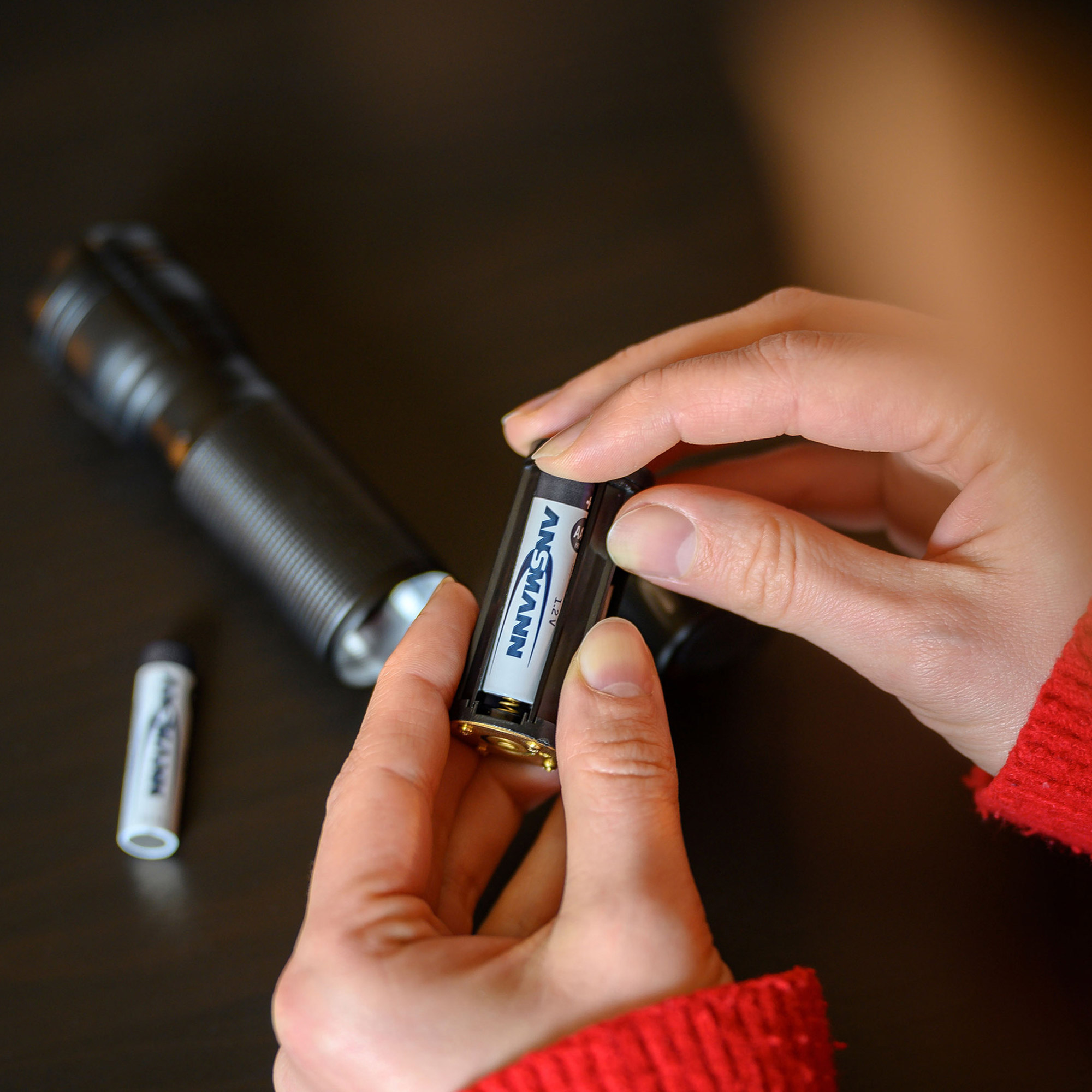 Ansmann NiMH AAA Micro 800mAh HR03 Akku - 2er Verpackung
