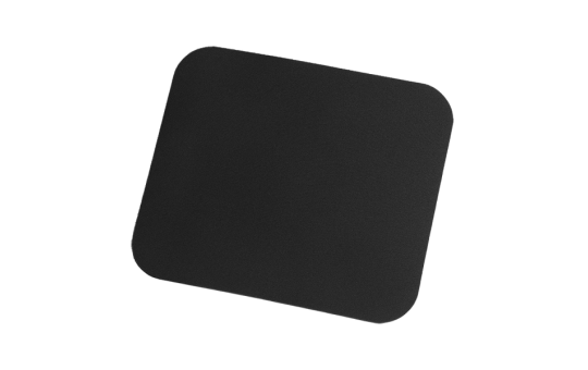 Mauspad, 220 x 250 mm, schwarz