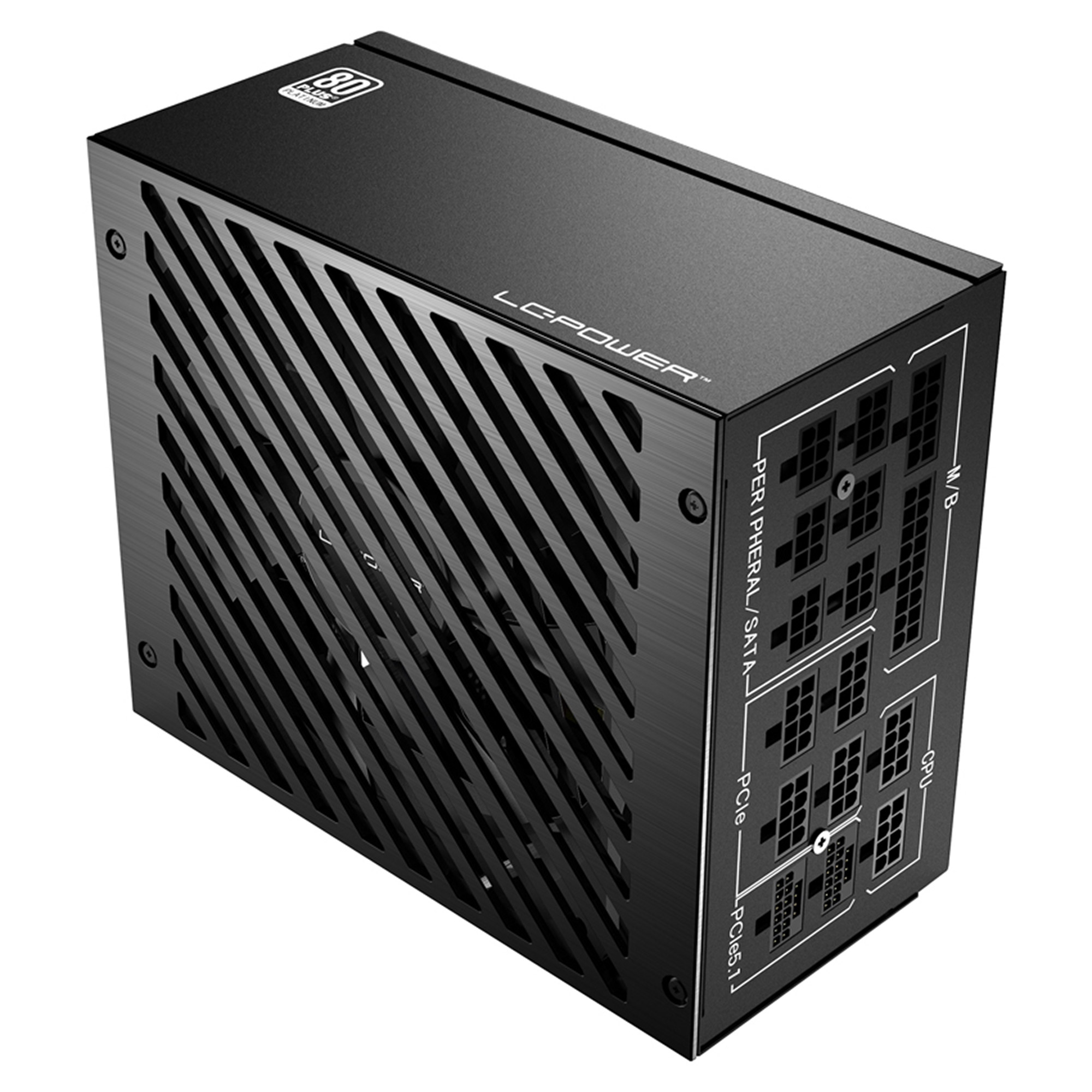 LC-Power LC1000P2 V3.1, ATX-Netzteil Platinum Pro, 1000W, 80 PLUS PLATINUM