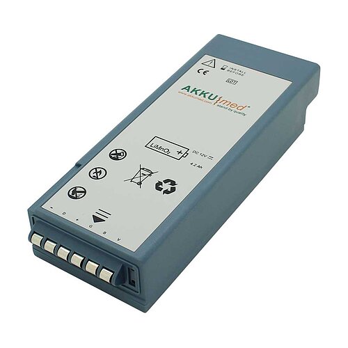 Ersatzbatterie Lithium 12V 4,2Ah passend für Philips Laerdal Defibrillator Heartstart Forerunner 2/ 2+ (FR2/ FR2+) M3840A Ersatzbatterie Lithium 12V 4,2Ah passend für Philips Laerdal Defibrillator Heartstart Forerunner 2/ 2+ (FR2/ FR2+) M3840A