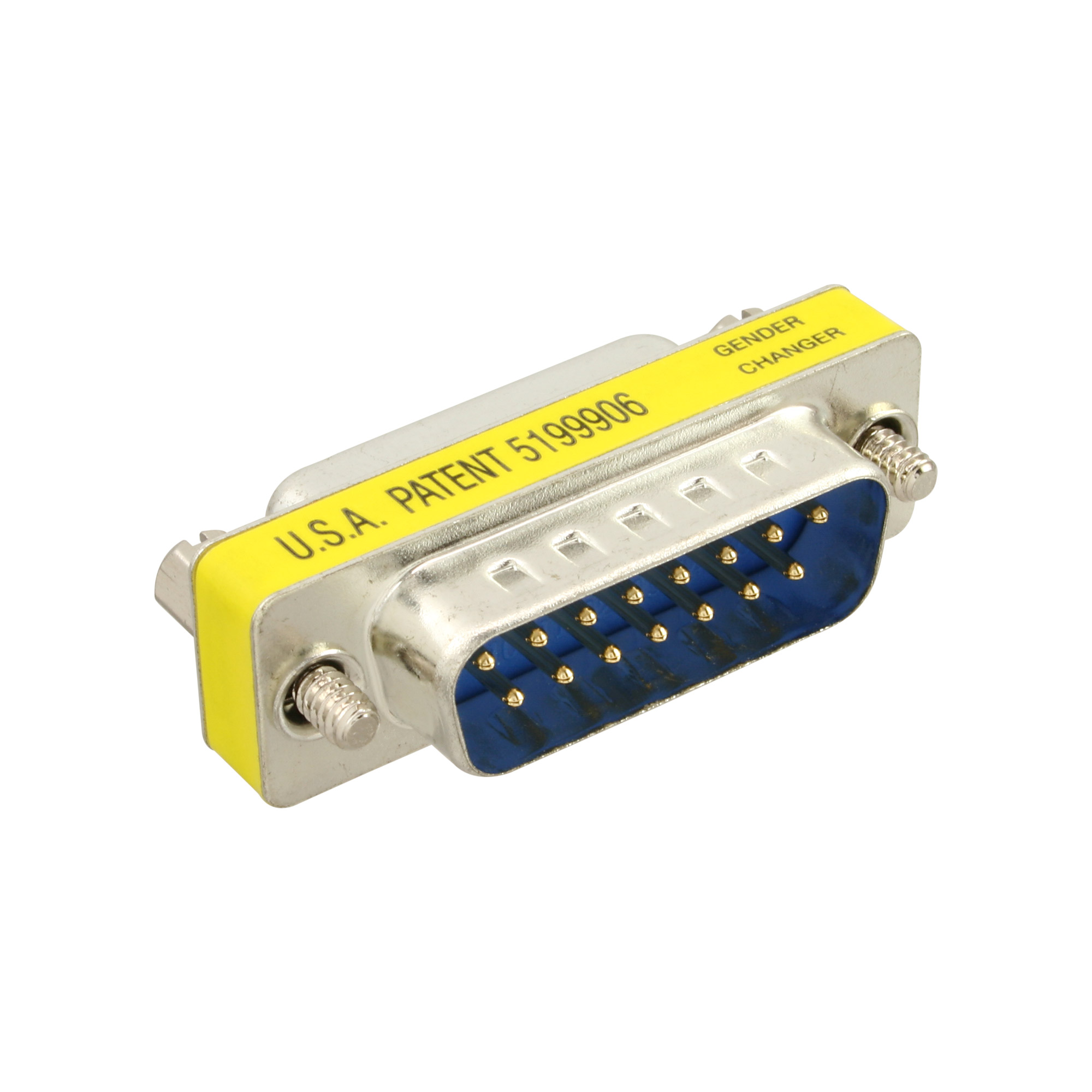 Inline® Mini-Gender-Changer, 15pol (Game), Stecker / Buchse Inline® Mini-Gender-Changer, 15pol (Game), Stecker / Buchse