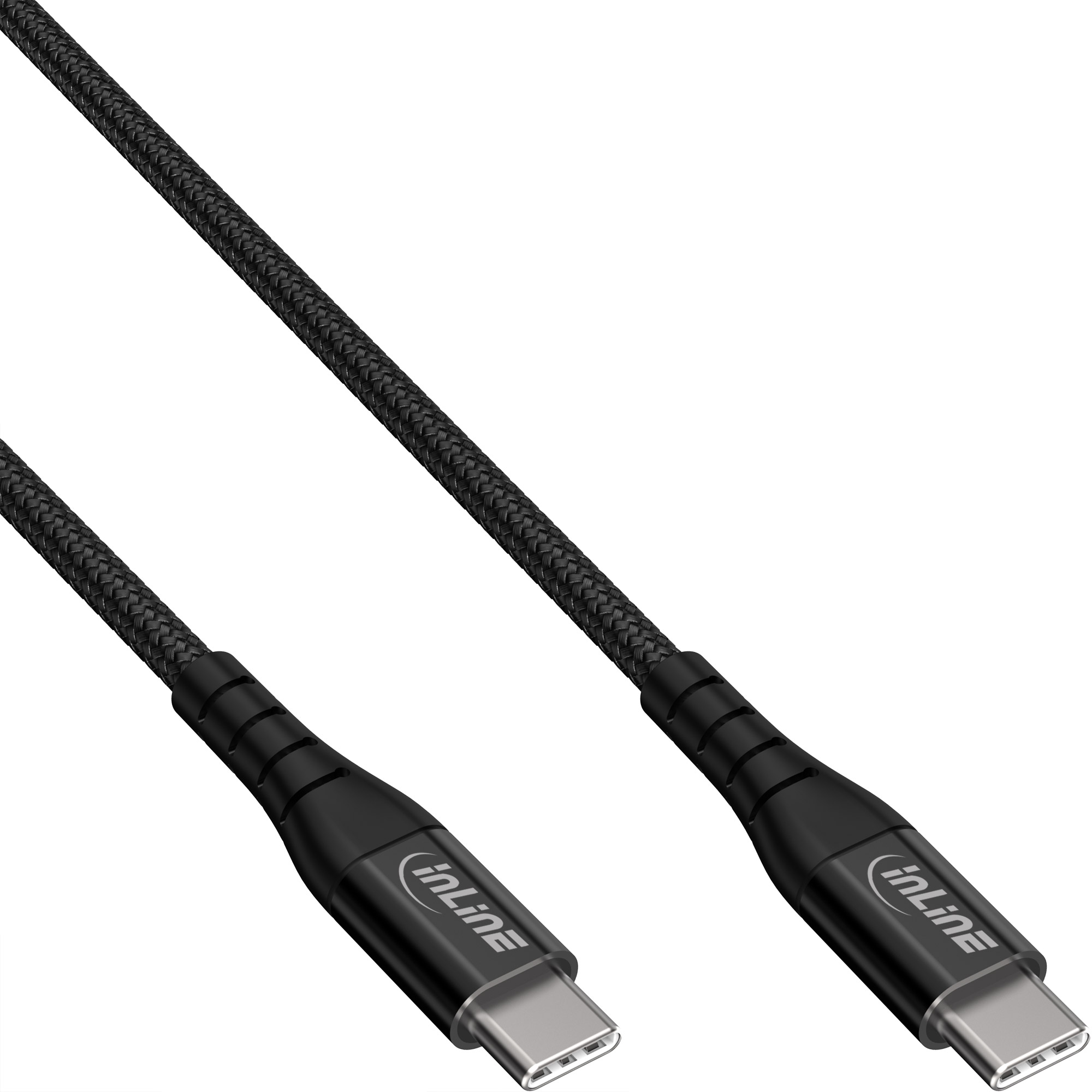 Inline® USB 2.0 Kabel, USB-C Stecker/Stecker Schnellladekabel 100W, 1m Inline® USB 2.0 Kabel, USB-C Stecker/Stecker Schnellladekabel 100W, 1m