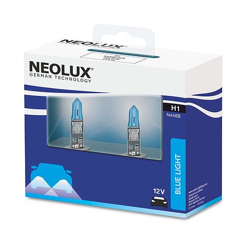 NEOLUX H1 - P14,5s 12V 55W Blue Light - 2er Paket