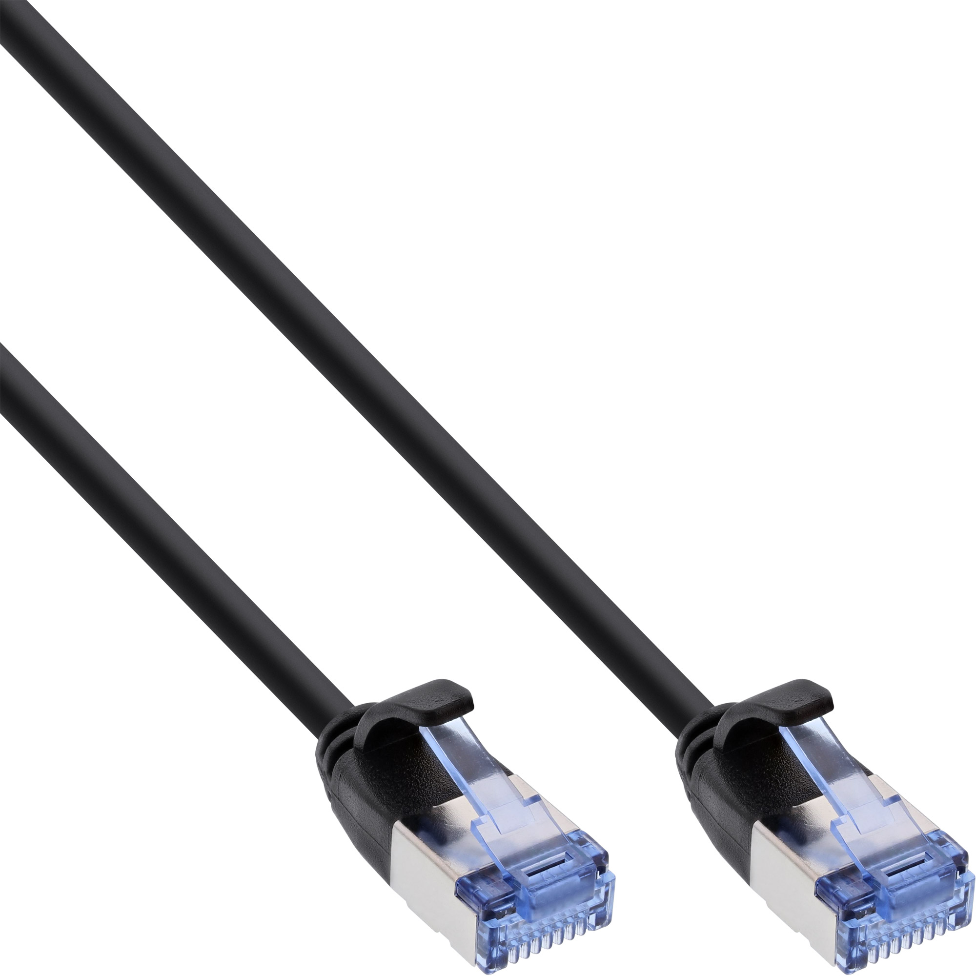 1m - 180er B-Pack InLine® Patchkabel slim, U/FTP PiMf, Cat.6A, schwarz 1m - 180er B-Pack InLine® Patchkabel slim, U/FTP PiMf, Cat.6A, schwarz