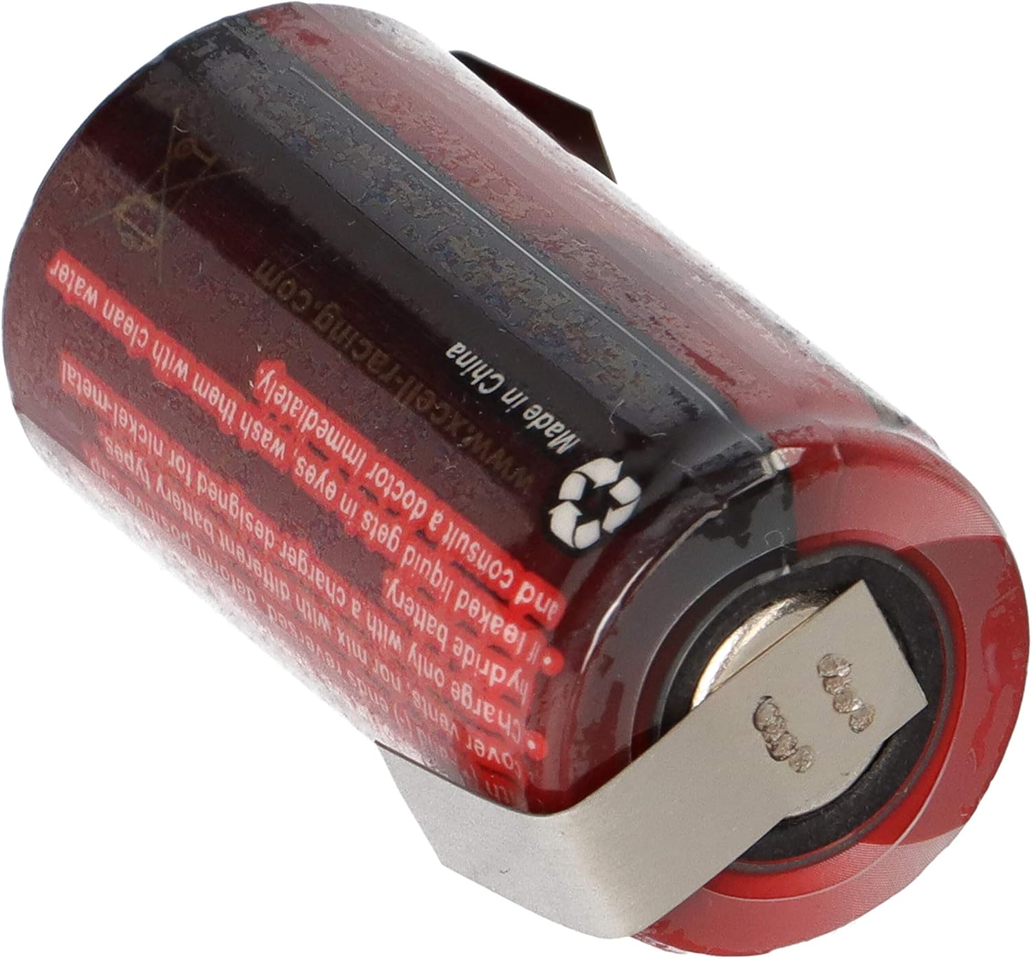 XCell X5000SCR NiMH-Akku 5000mAh Sub-C mit Lötfahnen Z-Form XCell X5000SCR NiMH-Akku 5000mAh Sub-C mit Lötfahnen Z-Form