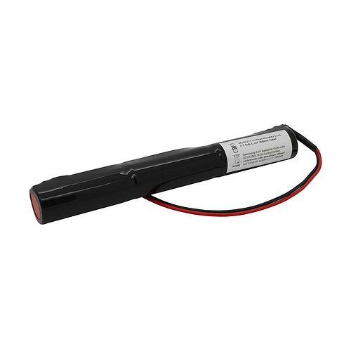 Notleuchtenakku NiMH 3,6V 4200mAh L1x3 7/5 Sub-C mit 200mm Kabel passend für Olympia-Notbeleuchtung