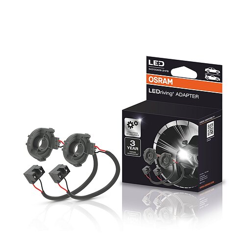 OSRAM Montagehalterung Adapter DA08 für NIGHT BREAKER LED H7-LED 2 Stück