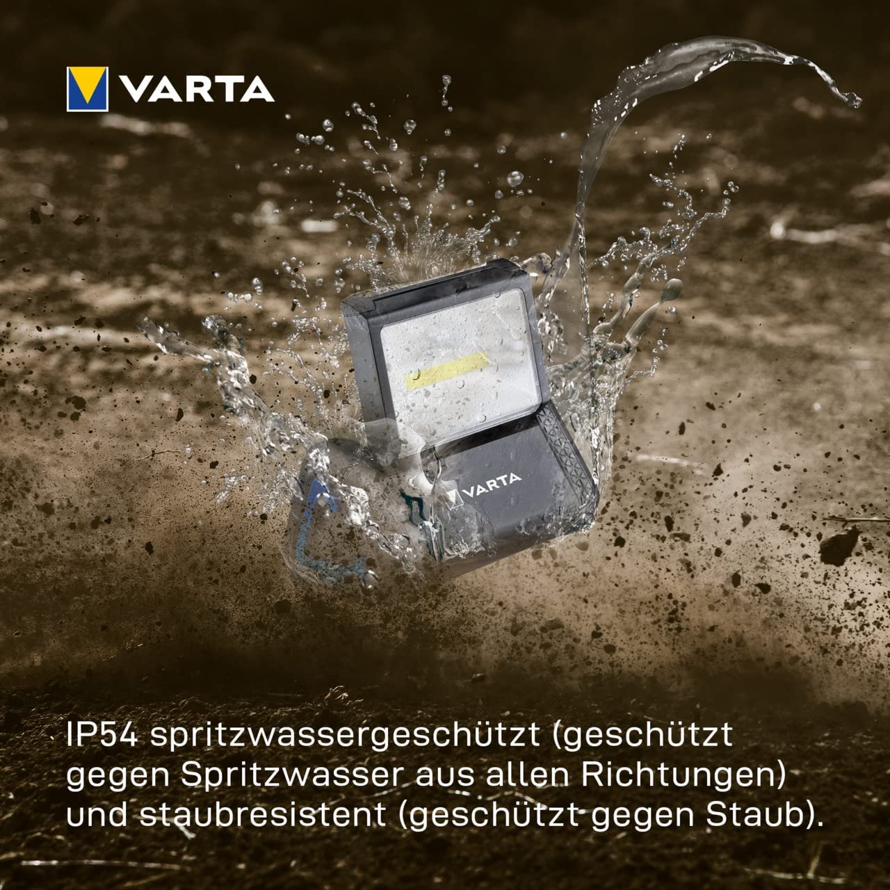 Varta Wokr Flex Area Light 17648 - inkl. Batterie