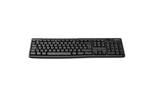 Tastatur Logitech ''K270'', schwarz, kabellos
