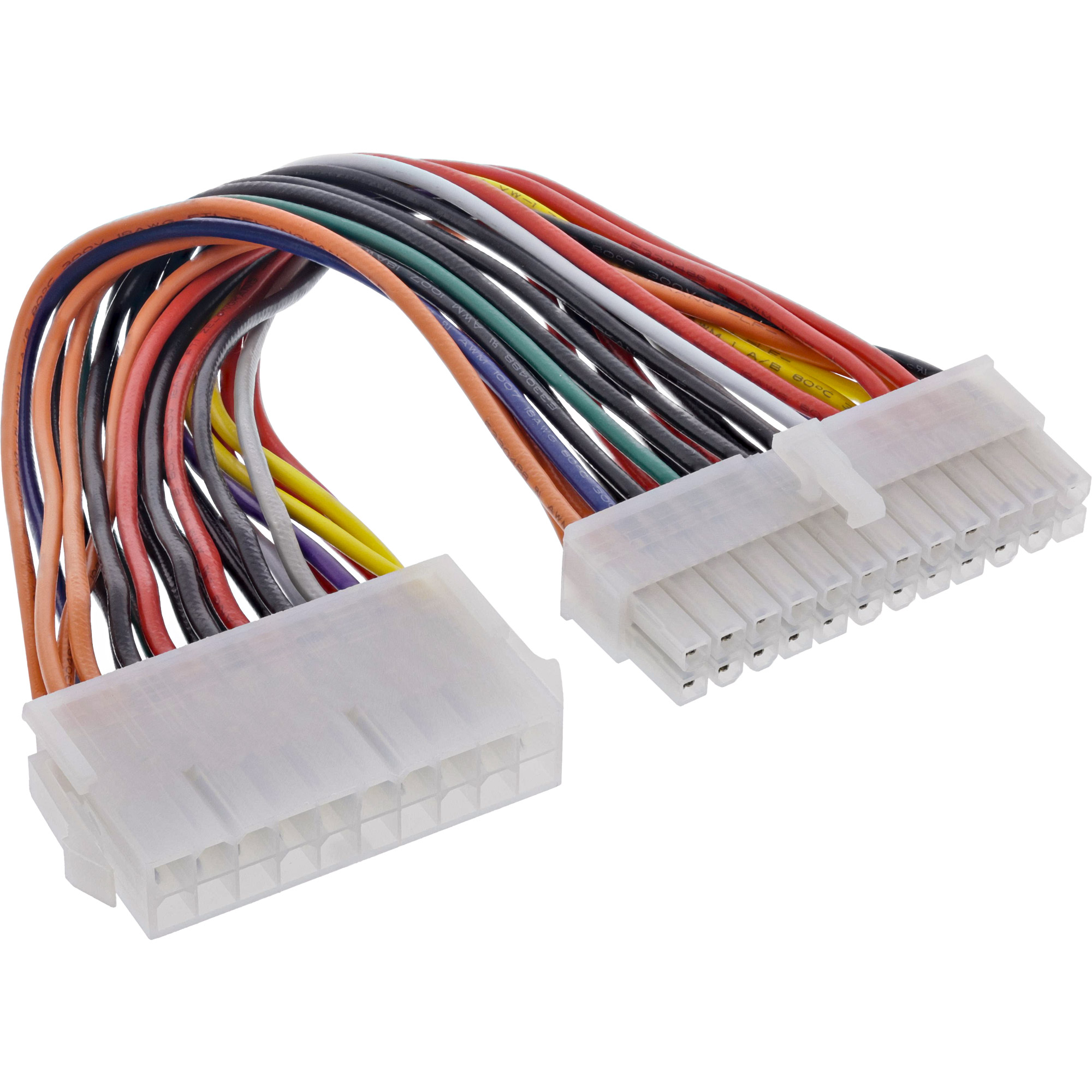 Inline® Stromadapter intern, 20pol ATX Netzteil zu 24pol EPS12V Mainboard, 0,16m Inline® Stromadapter intern, 20pol ATX Netzteil zu 24pol EPS12V Mainboard, 0,16m
