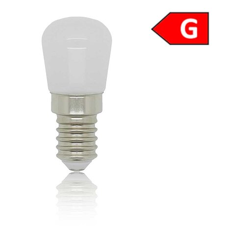BP LED Birnenlampe E14 2W warm weiß matt