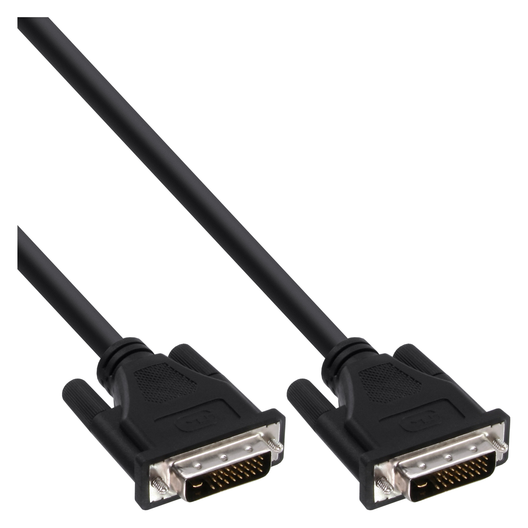 Inline® DVI-D Kabel, digital 24+1 Stecker / Stecker, Dual Link, 2m