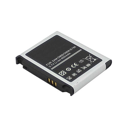 Handyakku LiIon 3,7V 600mAh passend für Samsung SGH-D900 Handyakku LiIon 3,7V 600mAh passend für Samsung SGH-D900