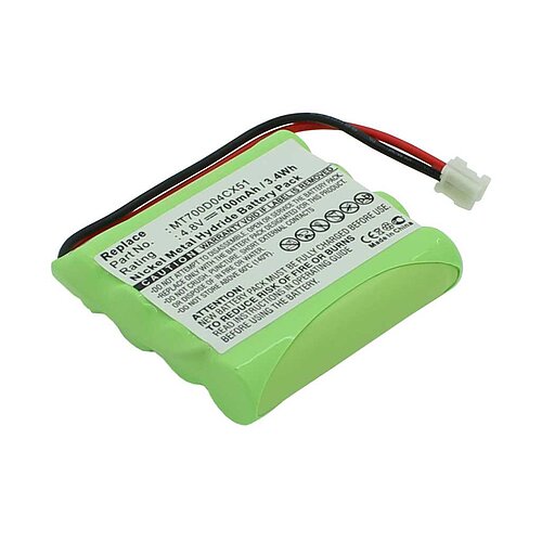 Babyphoneakku NiMH 4,8V 700mAh ersetzt Philips MT700D04CX51 Babyphoneakku NiMH 4,8V 700mAh ersetzt Philips MT700D04CX51