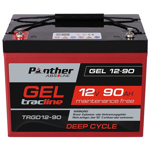 Panther tracline Gel Deep Cycle 12V 90Ah