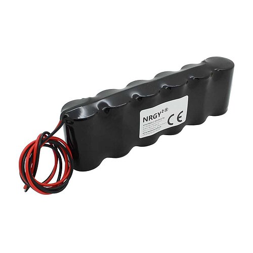 Akkupack NiMH 7,2V 9000mAh F1x6 Mono mit 600mm Kabel 1,0mm² Akkupack NiMH 7,2V 9000mAh F1x6 Mono mit 600mm Kabel 1,0mm²