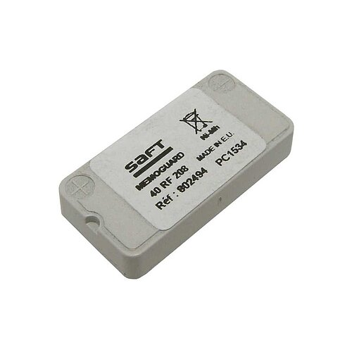 Arts Memoguard 40RF208 NiMH 2,4V 80mAh ersetzt Saft Memoguard 40RF206 Arts Memoguard 40RF208 NiMH 2,4V 80mAh ersetzt Saft Memoguard 40RF206