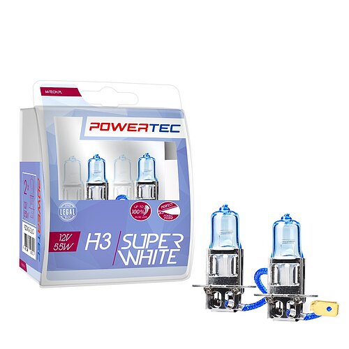 Powertec SuperWhite - H3 12V DUO