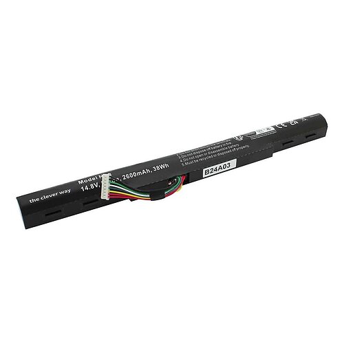 Laptopakku LiIon 14,8V 2600mAh 9,62Wh schwarz ersetzt Acer AL15A32 Laptopakku LiIon 14,8V 2600mAh 9,62Wh schwarz ersetzt Acer AL15A32