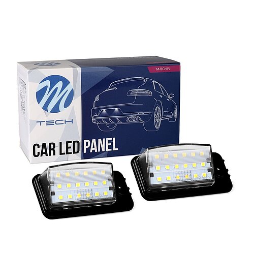LED Kennzeichenbeleuchtung NISSAN Murano 18SMD