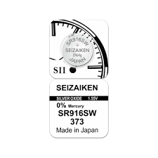 100x SR916SW SR68 373 Silberoxid Batterie Seizaiken 1,55 V 