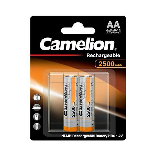 2x Camelion NiMH AA Mignon 2500mAh HR6 Classic Akku mit Aufbewahrungsbox