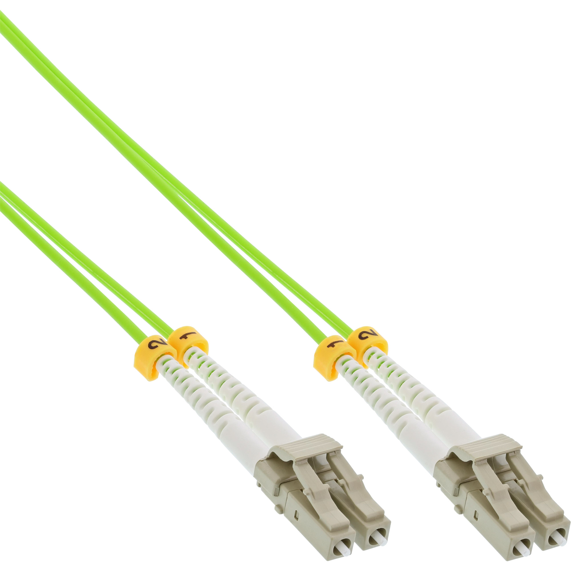 Inline® LWL Duplex Kabel, LC/LC, 50/125µm, OM5, 15m