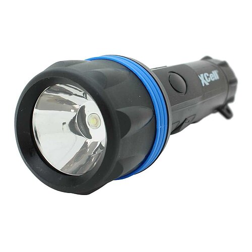 XCell LED-Taschenlampe Rubber 2D