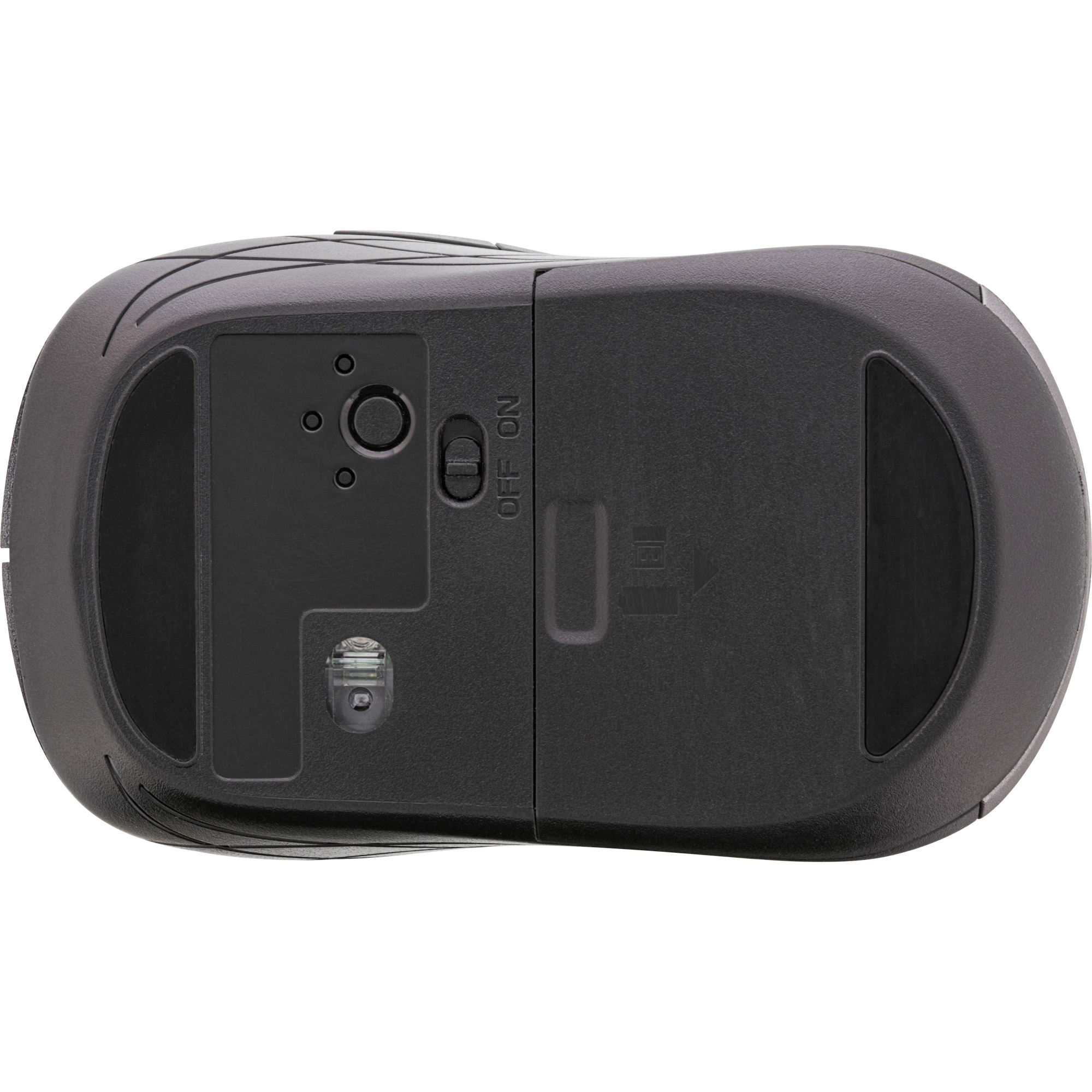 Inline® Maus 3-in-1, Bluetooth + 2x 2.4GHz Funk, 5 Tasten, optisch, grau/schwarz