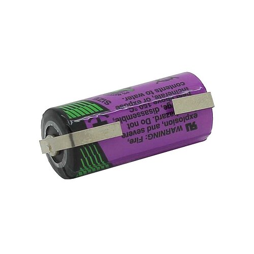 Tadiran Lithium SL-561/T 2/3AA 3,6V mit Lötfahnen U-Form Tadiran Lithium SL-561/T 2/3AA 3,6V mit Lötfahnen U-Form