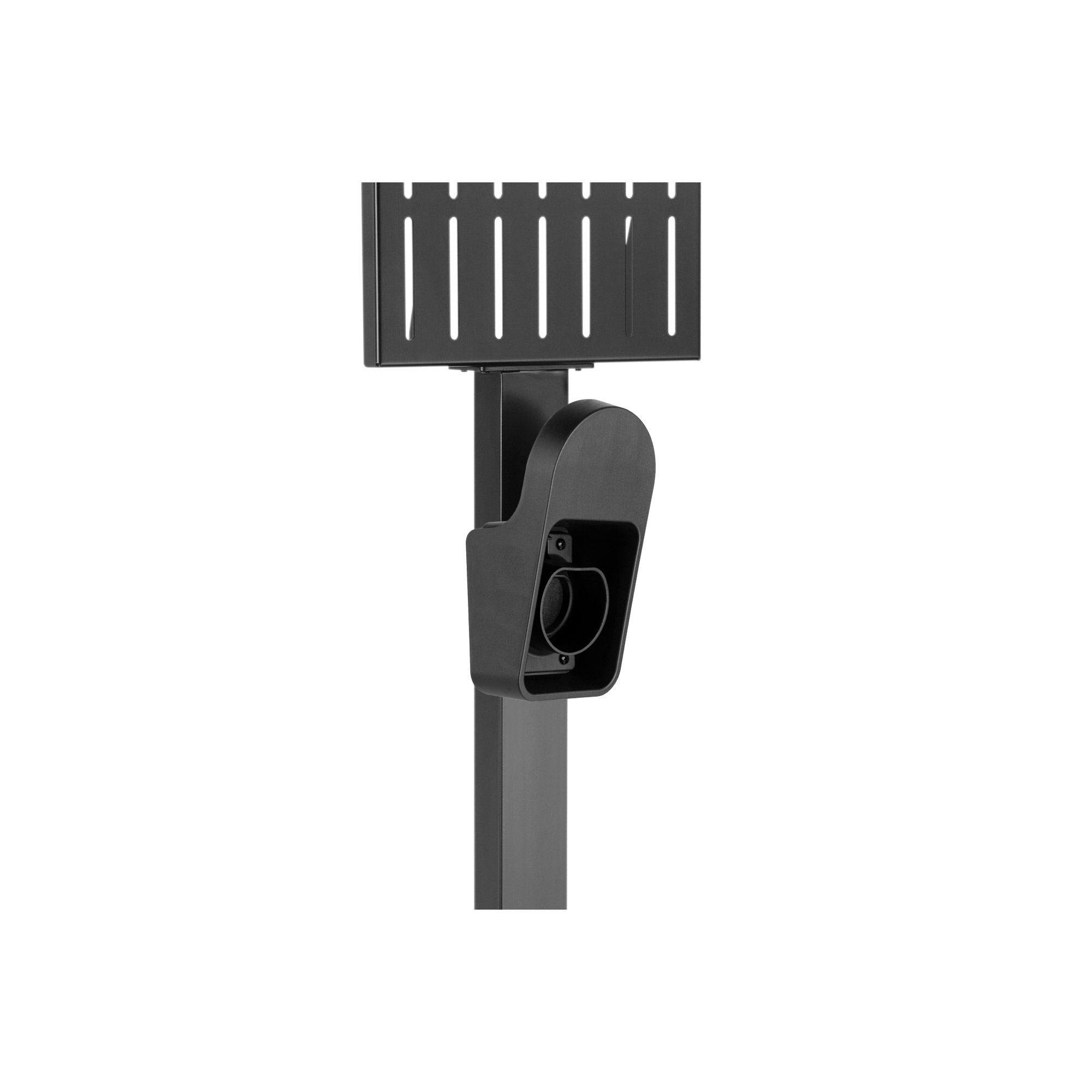 Inline® Universal Wallbox-Standfuß mit EV-Ladekabel Halterung, schwarz