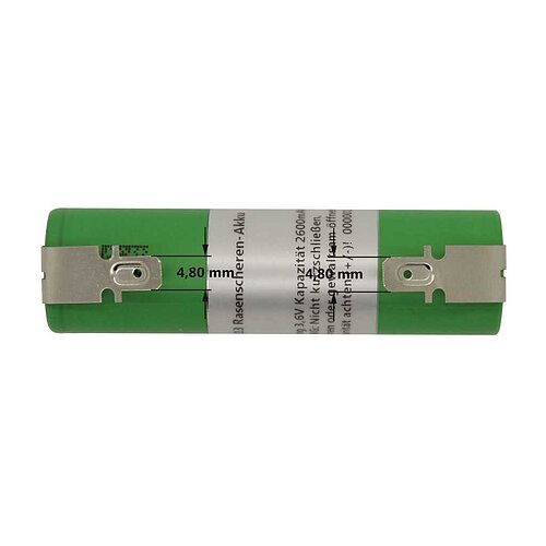 Gartengeräteakku LiMn 3,6V 2500mAh