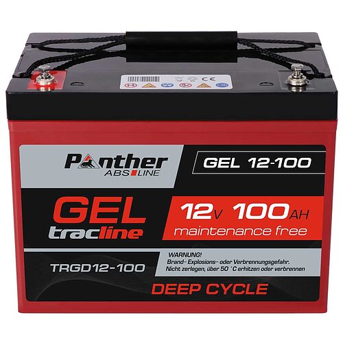 Panther tracline Gel Deep Cycle 12V 100Ah Panther tracline Gel Deep Cycle 12V 100Ah